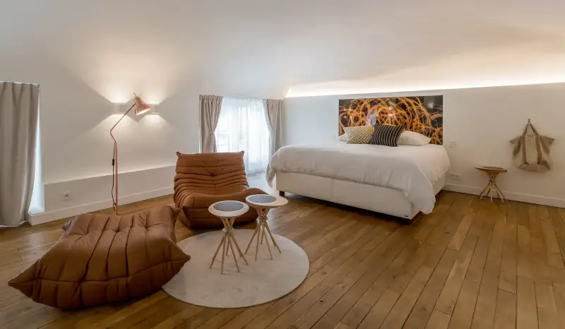 Rénovation d'une suite Mihotel Confidence de 50m² à Lyon